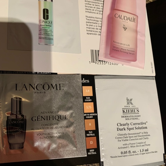 Foundation and skincare sample bundle Tom Ford guerlain Lancome Giorgio Armani - Picture 5 of 6